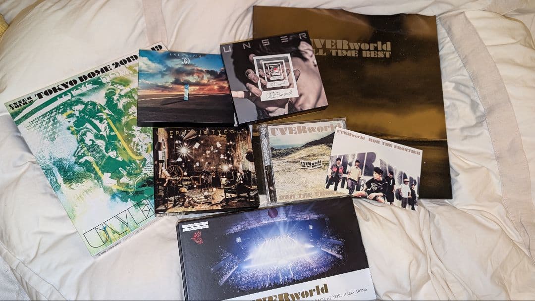 単品可UVERworld CD/DVD/Blu-ray 7点セット 初回限定版