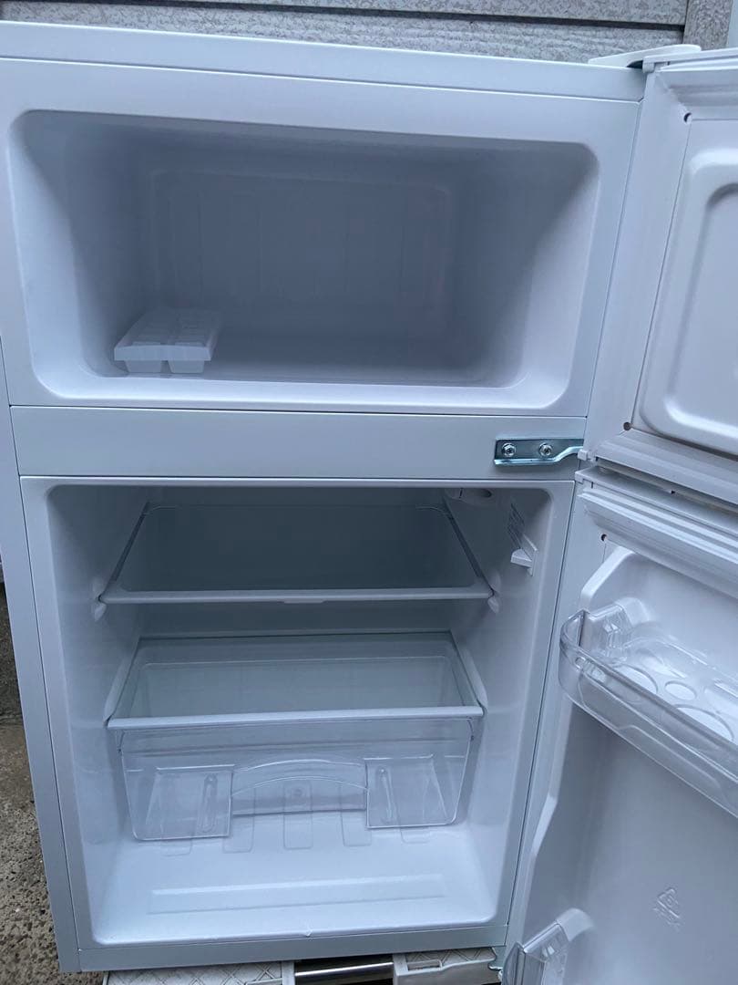 H68 Haier 2022年製 85L 冷凍冷蔵庫 ホワイト