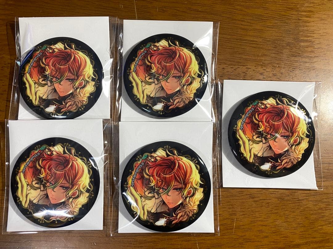 あくねこ 缶バッジ テディ - メルカリ