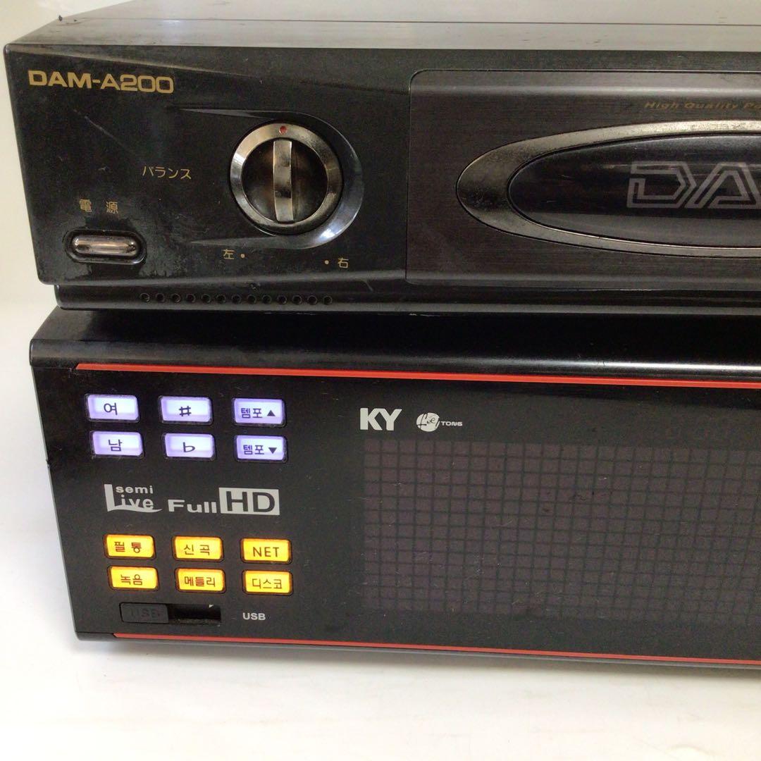 カラオケ 第一興商 DAM-A200 アンプ 金英（KY） KMS-A100 - メルカリ