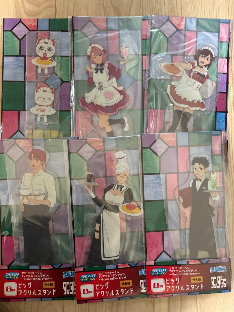 セガラッキーくじ ダンダダン B賞 ビッグアクリルスタンド - メルカリ
