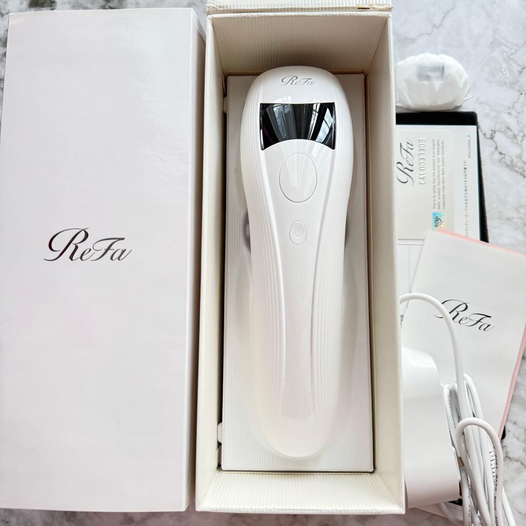 美品 ReFaリファビューテックエピ 光脱毛 美容器 ホワイト ReFa 脱毛器 ホワイト ビューティックエピ リファエピ（ポイントムダ毛