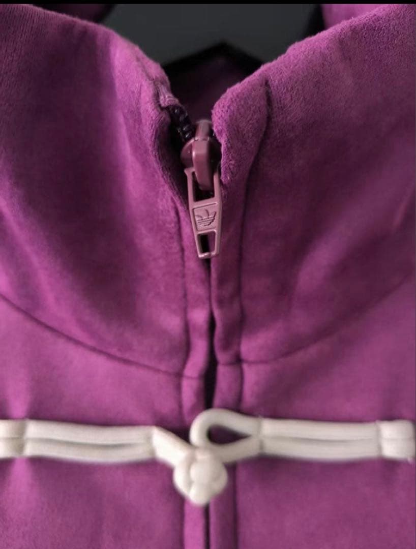 新年限定モデル アディダス 新中式 ジップアップジャケット パープル S
