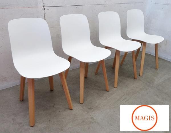 展示品■マジス■サブスタンス ウッドレッグス■深澤直人■4脚セット■34万 SUBSTANCE [WOOD LEGS] | Magis Japan -official homepage-