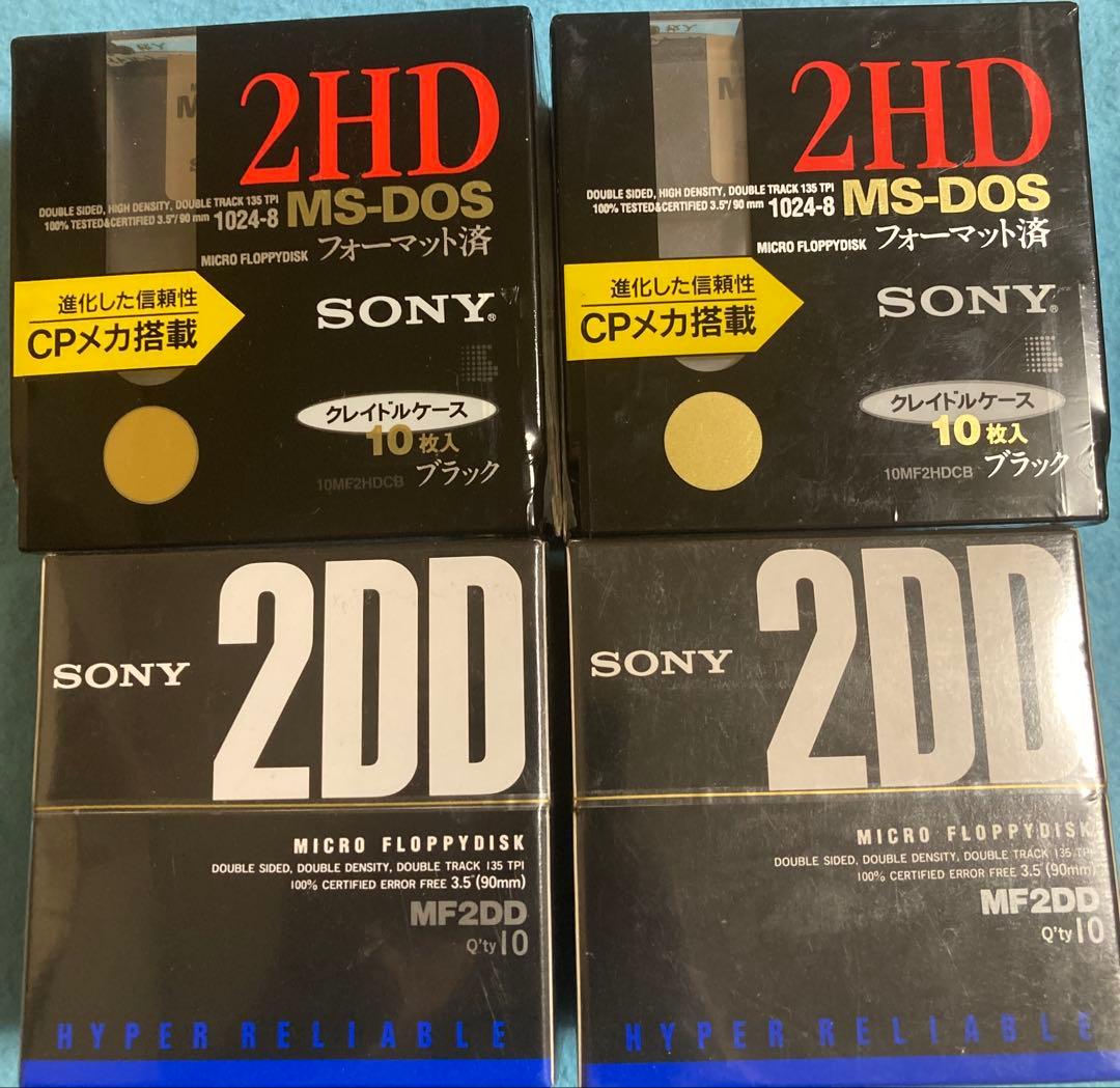 SONY 3.5 フロッピーディスク 40枚 未開封 - メルカリ