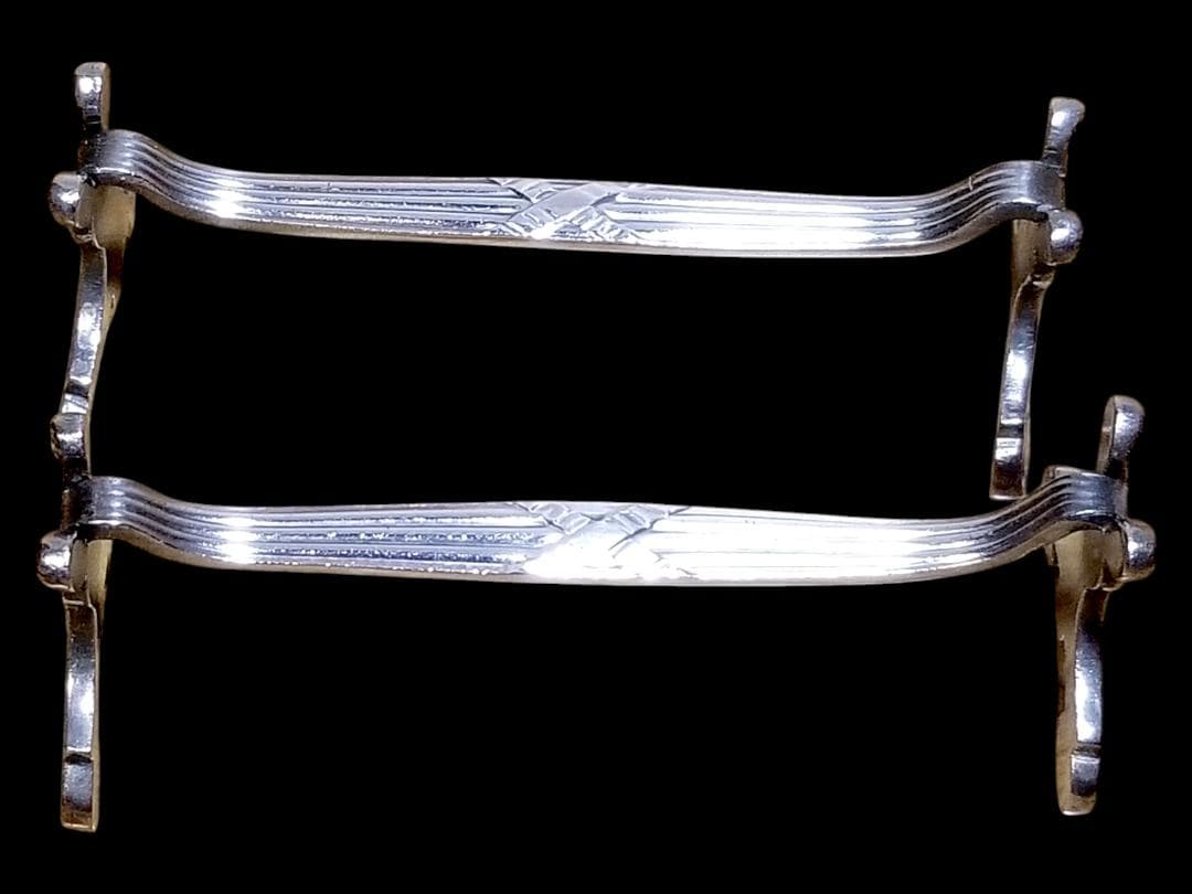 ⭐廃番品⭐クリストフル リュバン ナイフレスト 2本 リボン 箸置き