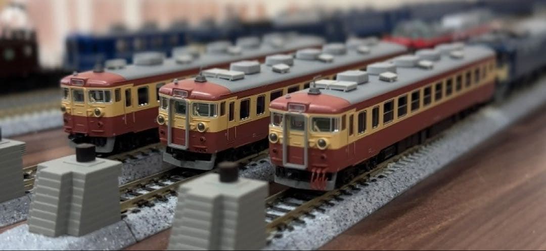 KATO 455系 急行ばんだい6両セット＋サハシ455 - メルカリ