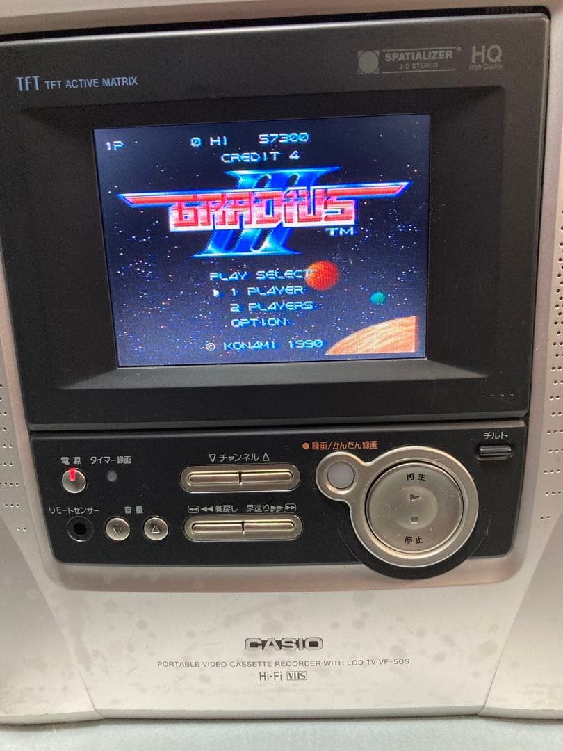 希少】CASIO ポータブル ビデオ レコーダー LCD TFT VF-50S - メルカリ