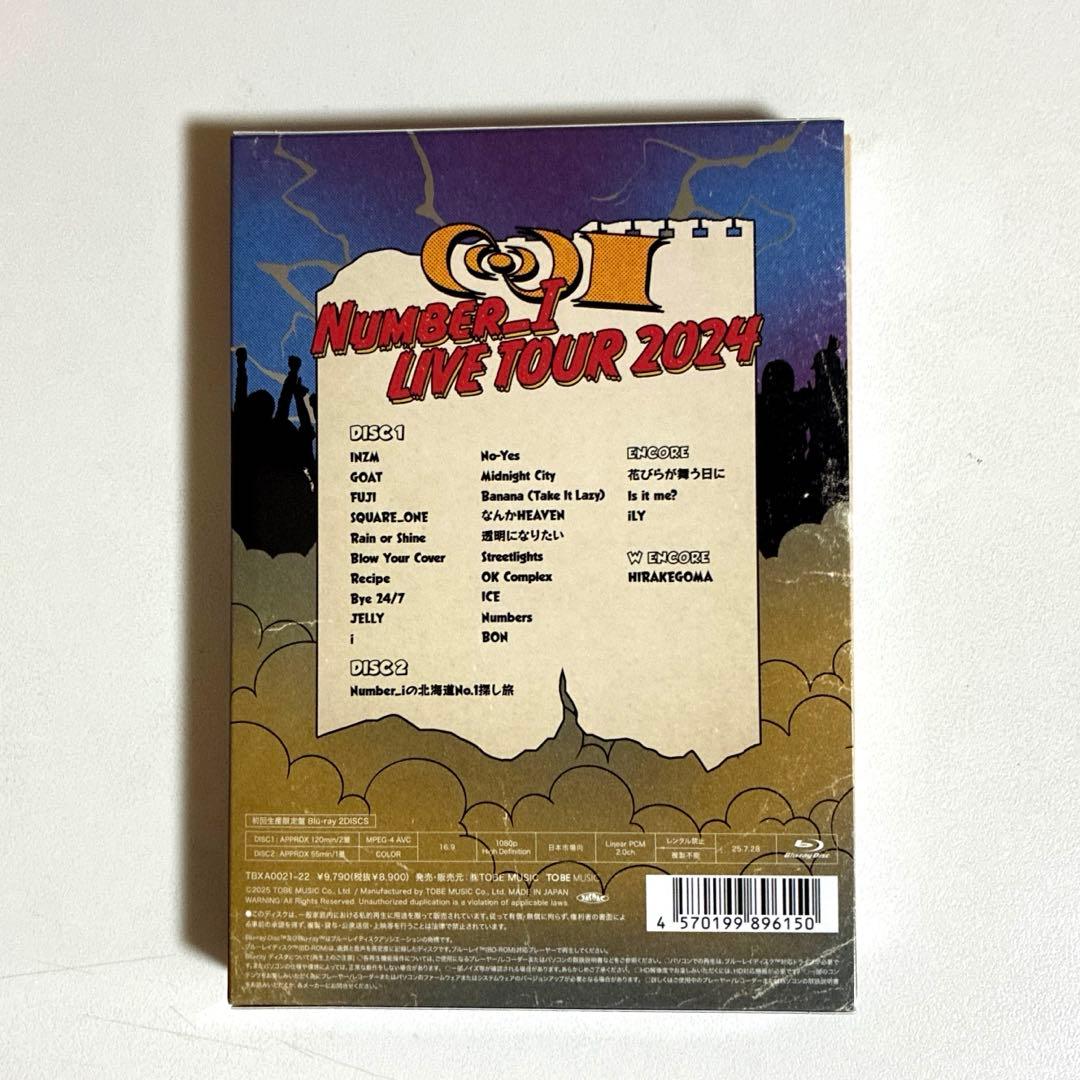 Number_i LIVE TOUR 2024 No.Ⅰ 初回限定盤・特典付き - メルカリ