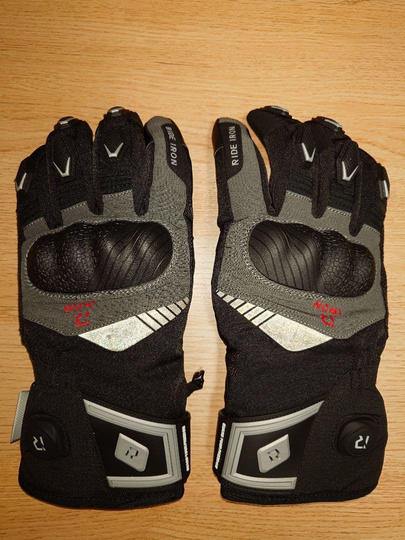 RIDEIRON 冬用防水 スマート電熱 バイク用グローブ MG7501H M - メルカリ