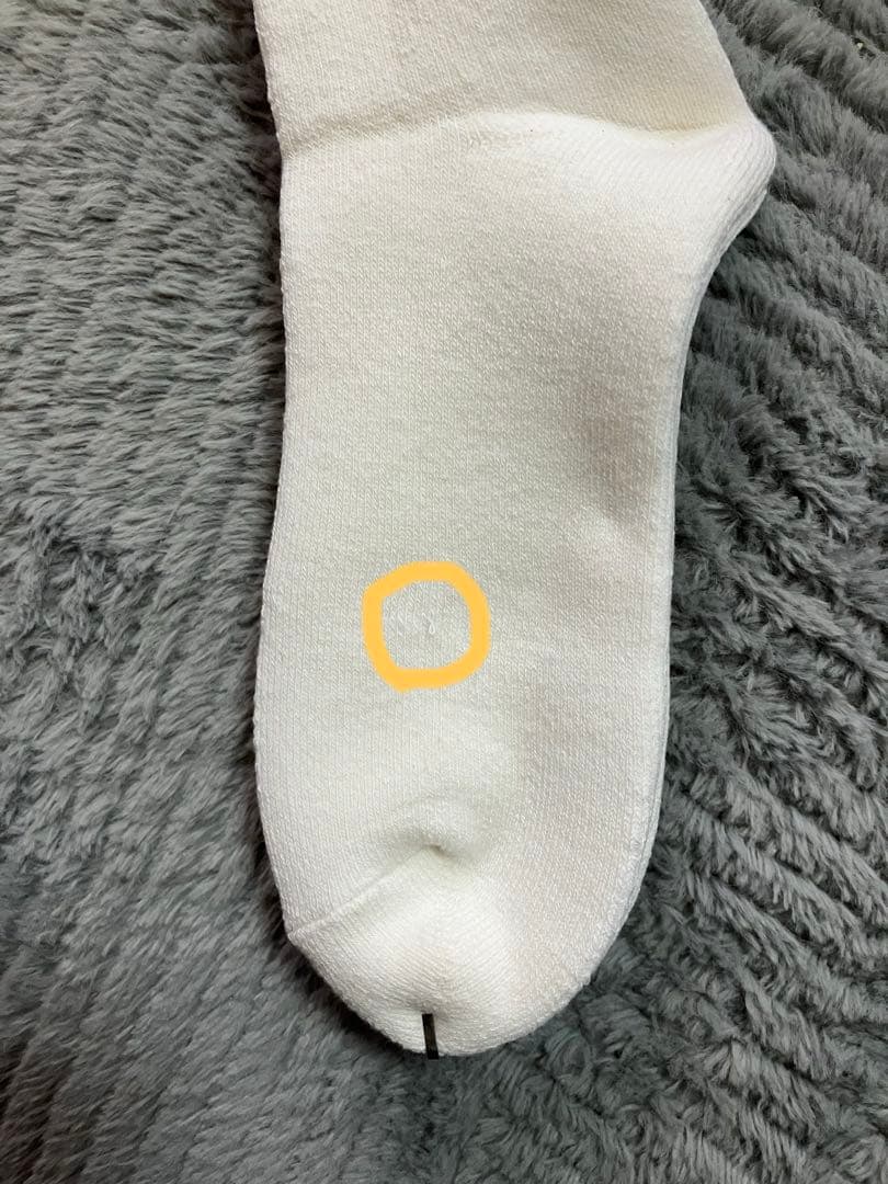 新品未使用！asics アシックス ハイソックス 24～26cm 昭和レトロ