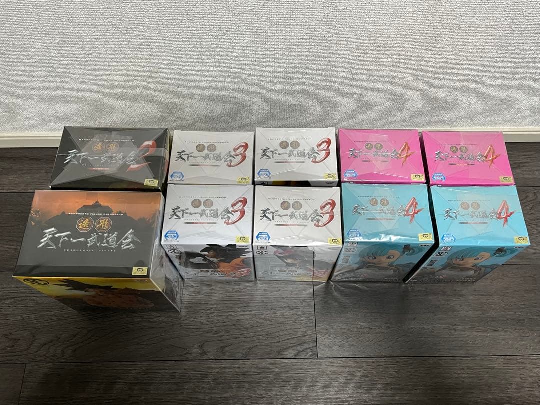 ドラゴンボール 造形天下一武道会 悟空 チチ ブルマ ランチ 18号