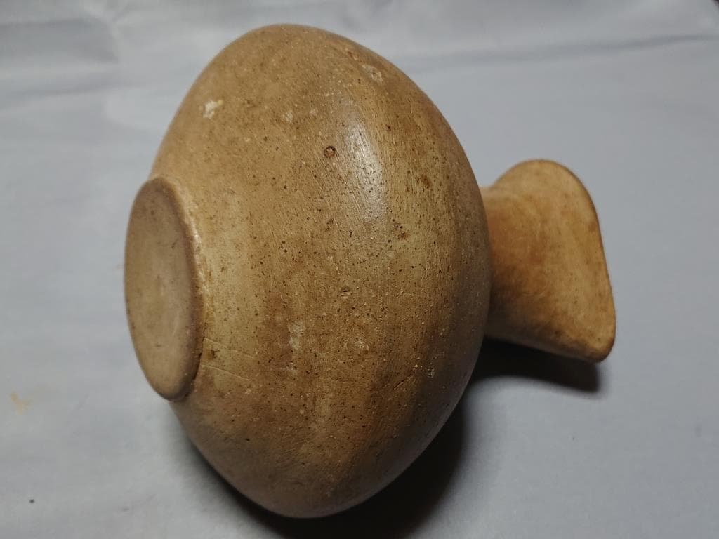 コレクター収集品 イラン ギーラン 研磨土器 手付水差