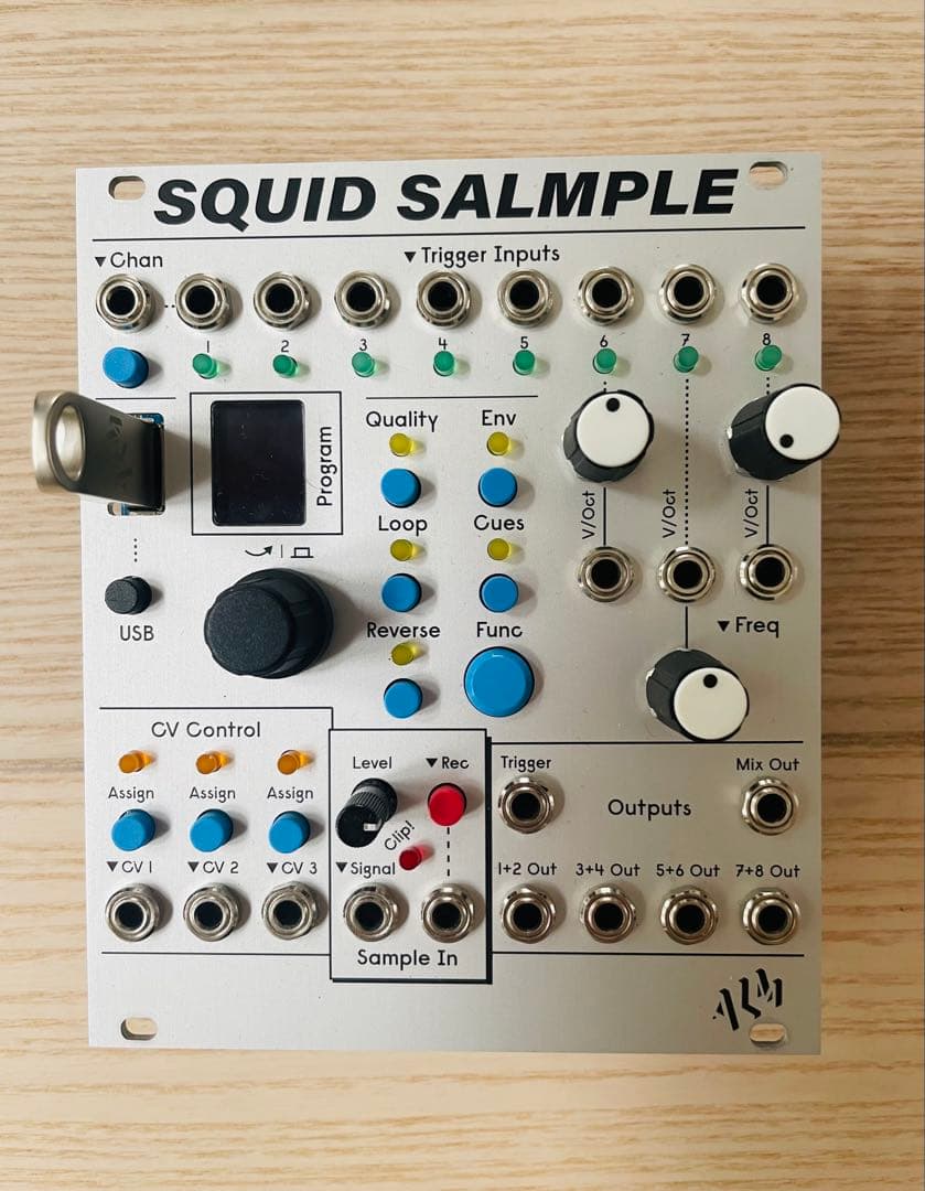 ALM Busy Circuits Squid Salmple モジュラーシンセ
