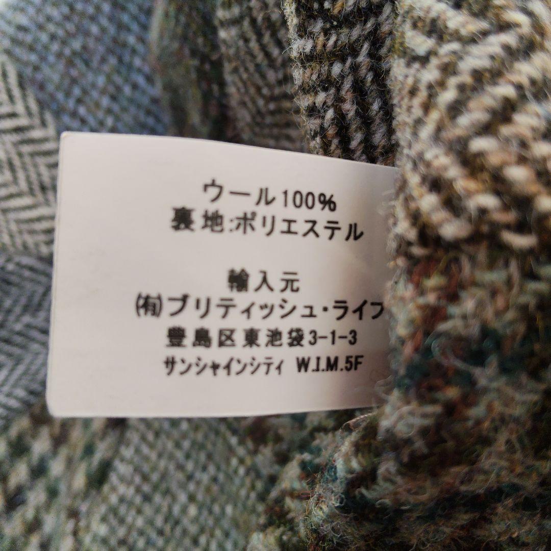 新品 GLENAPPIN ハリスツイードパッチワーク ベイカーボーイ