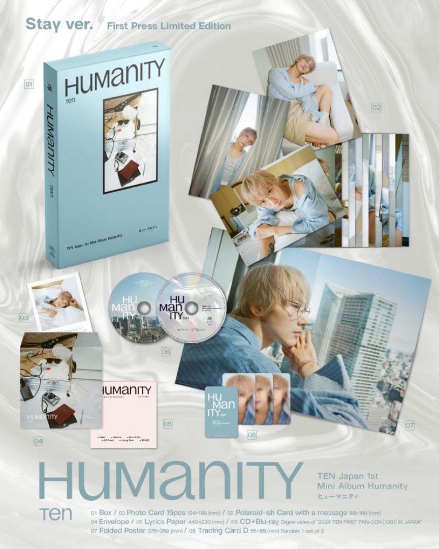 新品未開封 WayV TEN テン ソロ Humanity Stay ver ⑥ - メルカリ