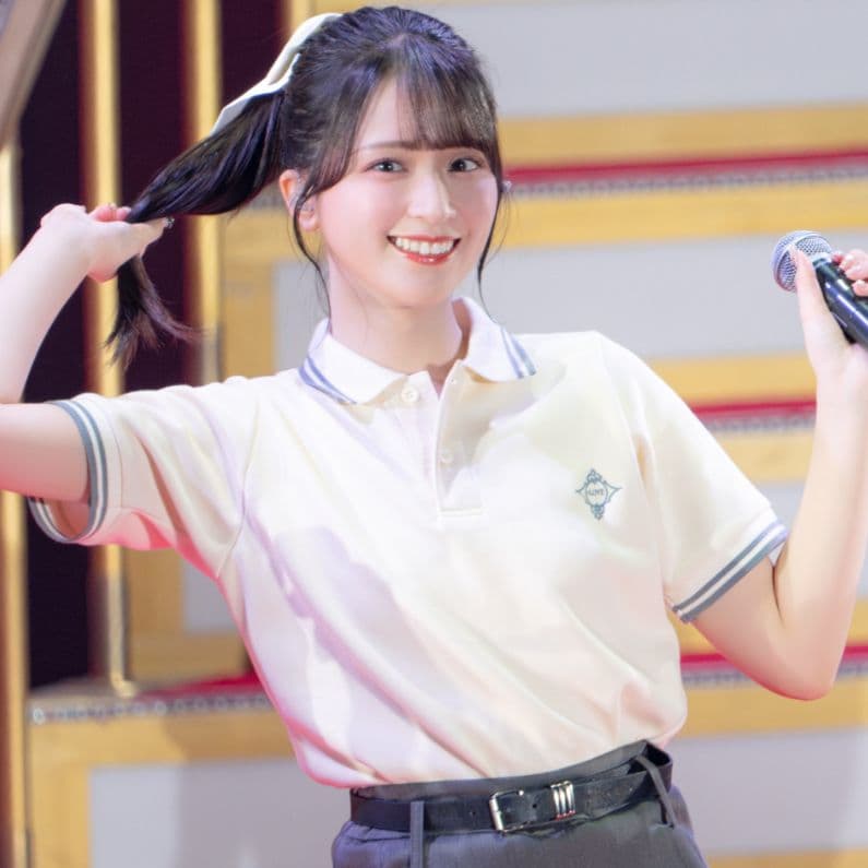 イコラブ 佐々木舞香 ポロシャツ XL BIGビッグサイズ =LOVE8周年ツア