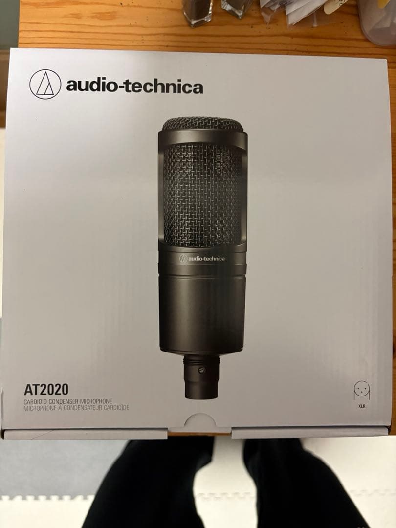 audio-technica AT 2020 新品未開封 配信 マイク AT2020｜マイクロホン：コンデンサーマイク｜オーディオテクニカ