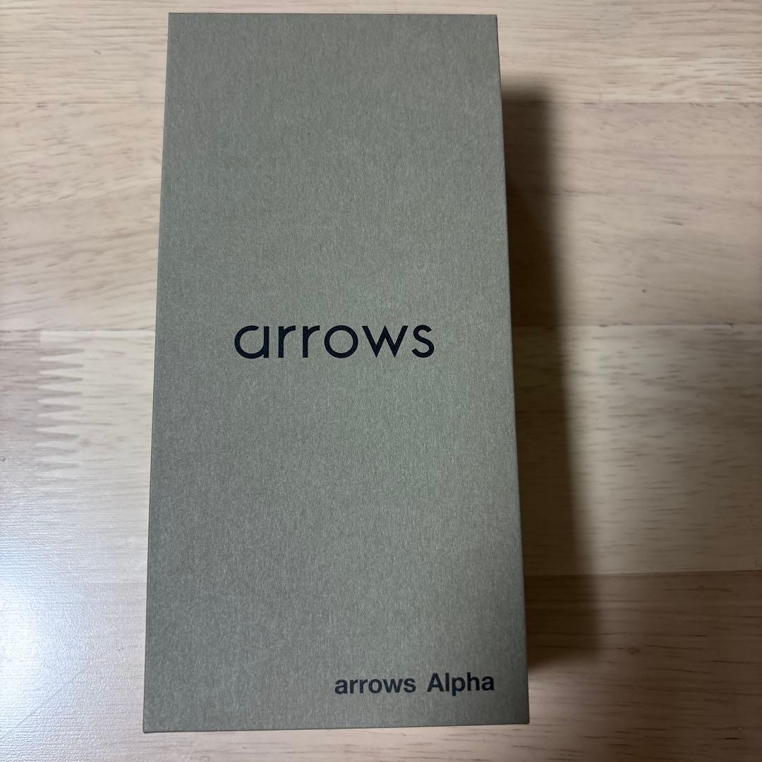 arrows Alpha M08 ブラック 堅実で真面目なスマホ』 FCNT arrows Alpha M08 SIMフリー [ブラック