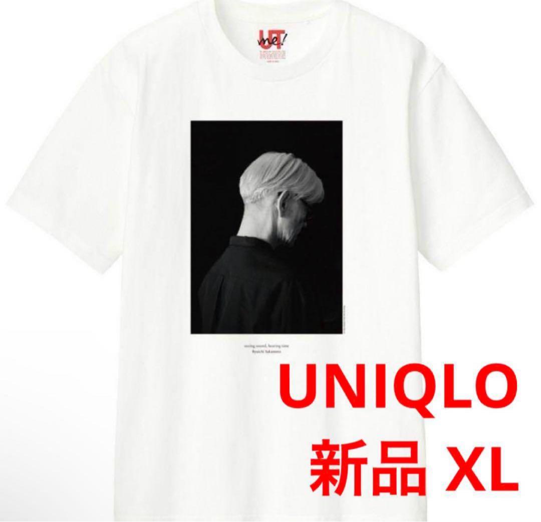 希少・完売品】新品 人気 坂本龍一 音を視る時を聴く展 XL ユニクロ UT