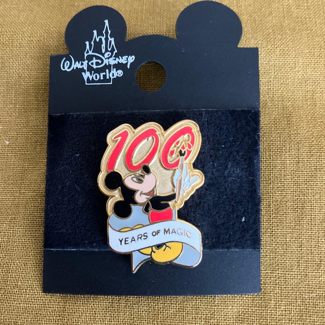 レア WDW ・ウォルトディズニー生誕100周年記念ピンバッチ・ピンズ