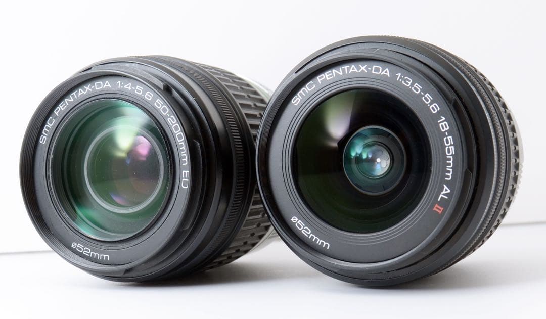 S数少！PENTAX K200D☆転送OK☆Wズームレンズキット