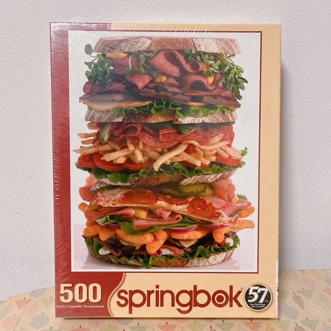 ☘️最安値☘️Springbok 500ピース ジグソーパズル スナックスタック