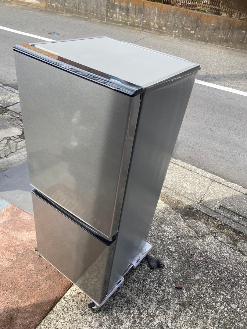 A538 AQUA 2022年製 126L 冷蔵庫 シルバー - メルカリ