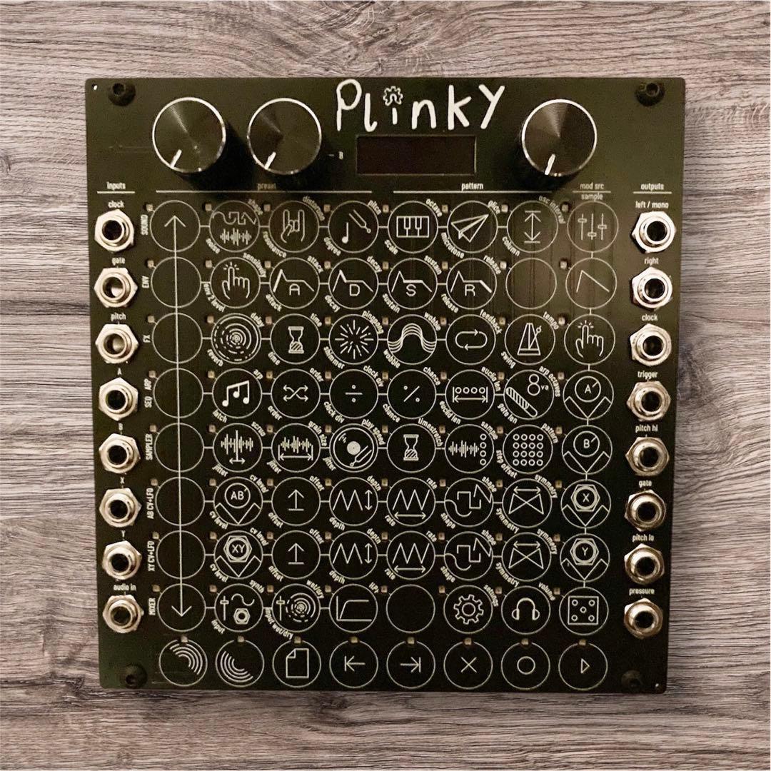 Plinky synth V3 ユーロラック タッチ式高機能シンセ アンビエント