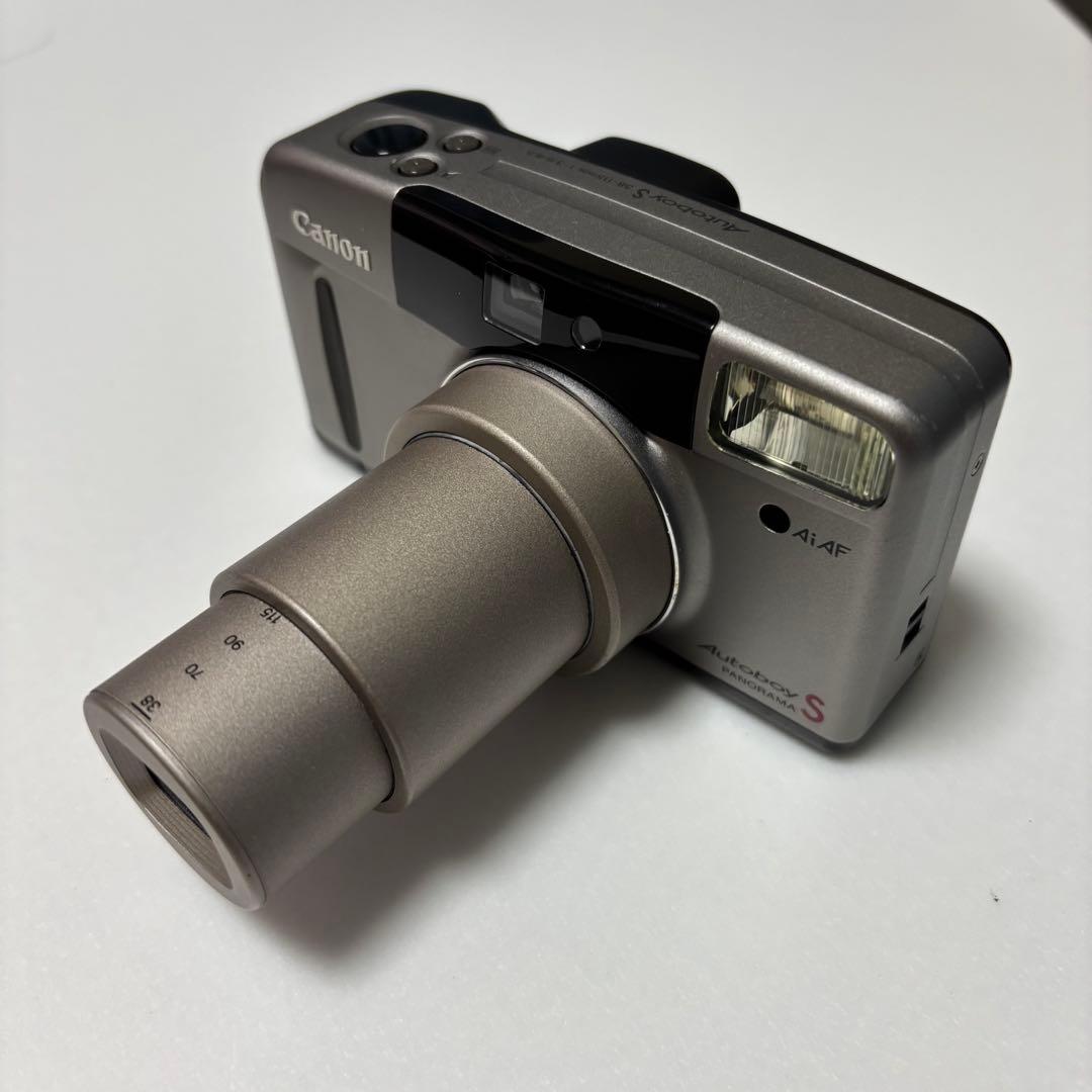 フィルムカメラ Canon Autoboy S Panorama 38-115 F3.6-8.5
