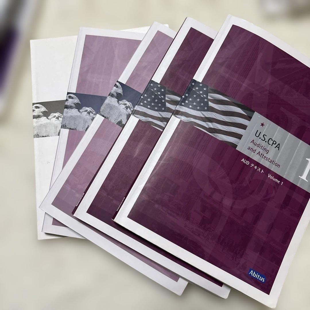 アビタス】USCPA教材フルセット ＋ 英文会計入門（Ver 7.1等） - メルカリ