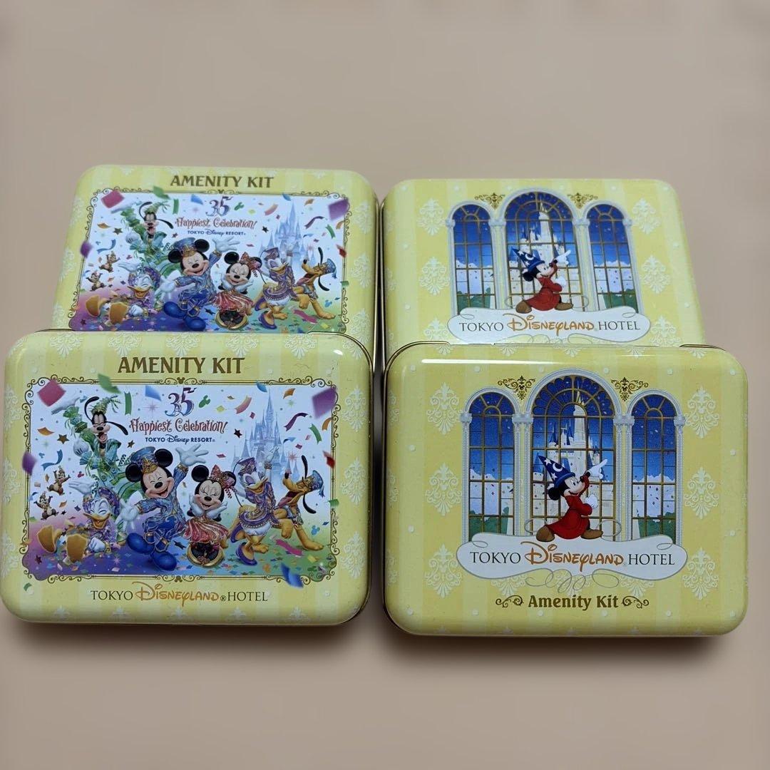 ディズニーランドホテル アメニティセット コップ アメニティ缶