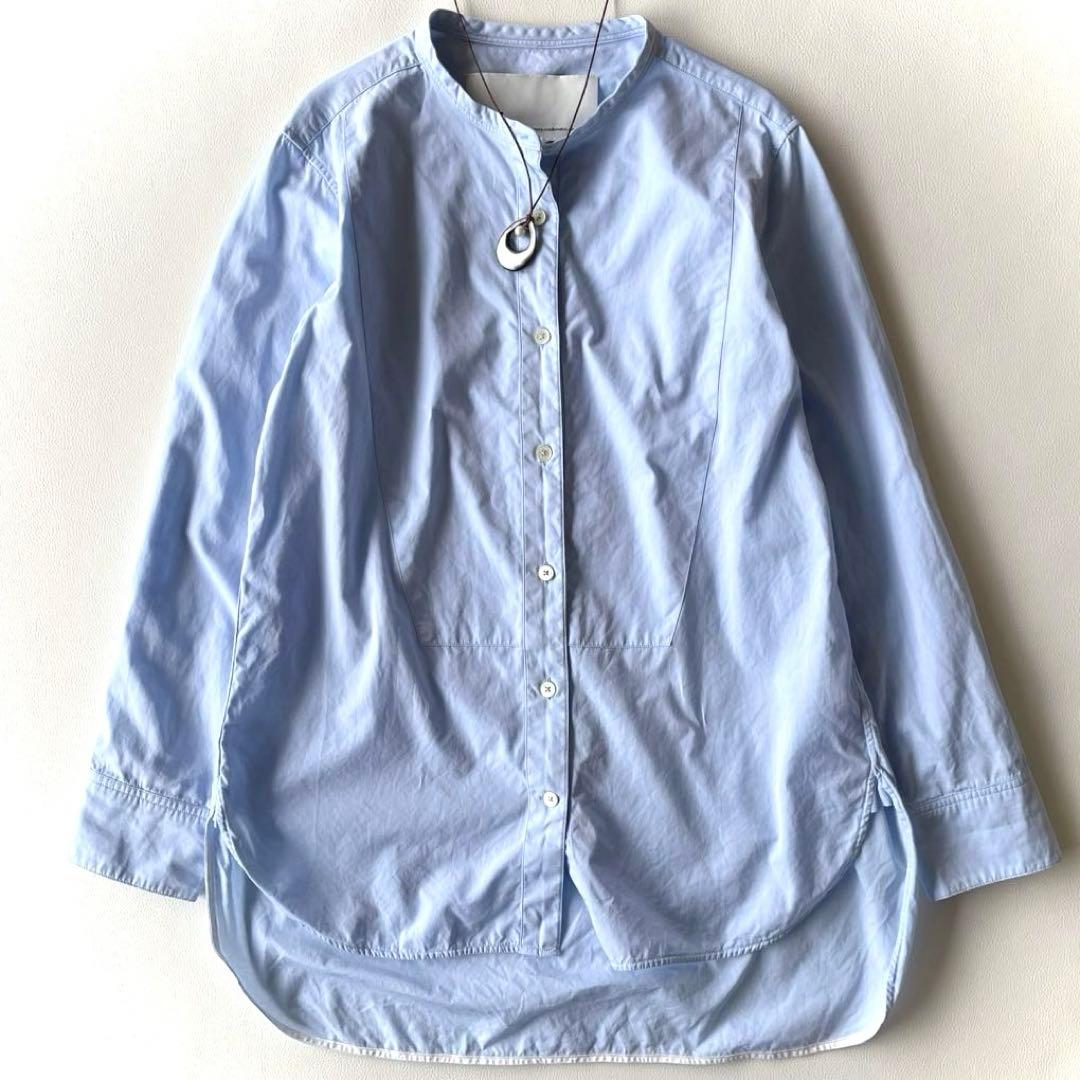 極美品♪ティッカ TICCA 定価2,5万 ビブヨークシャツ 別注 バンド