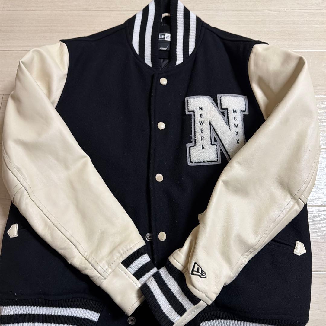 NEW ERA スタジャン M ブラック/ベージュ 楽天市場】new era スタジャン（メンズファッション）の通販