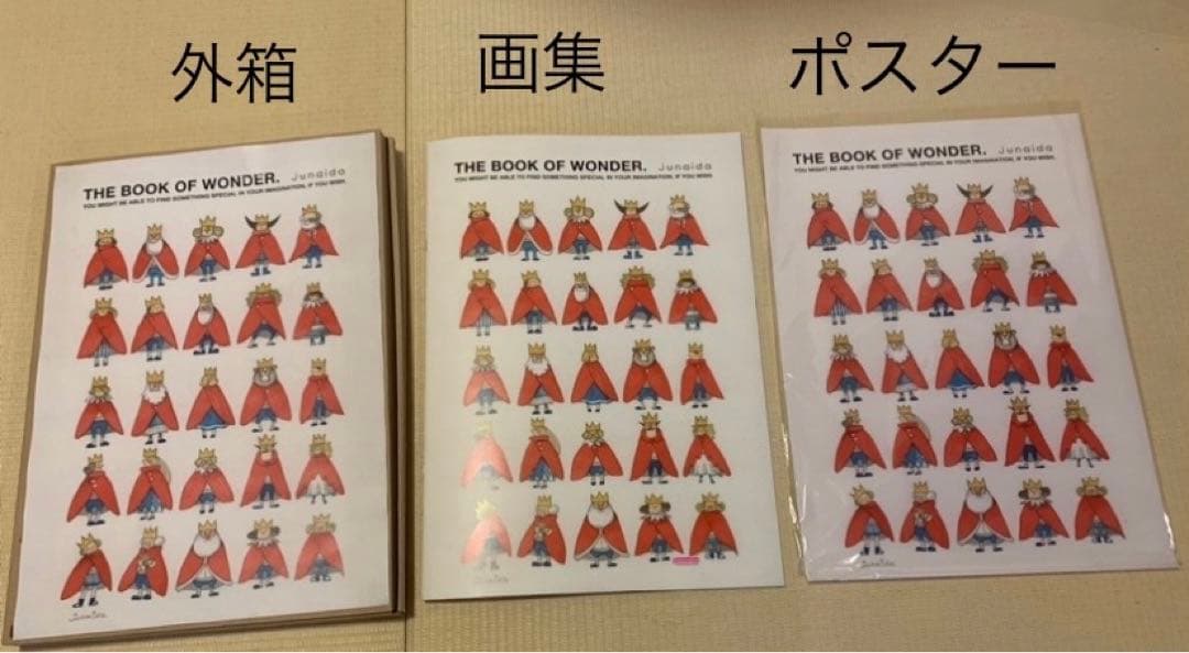 junaida ジュナイダ 画集THE BOOK OF WONDER ポスター付 - メルカリ