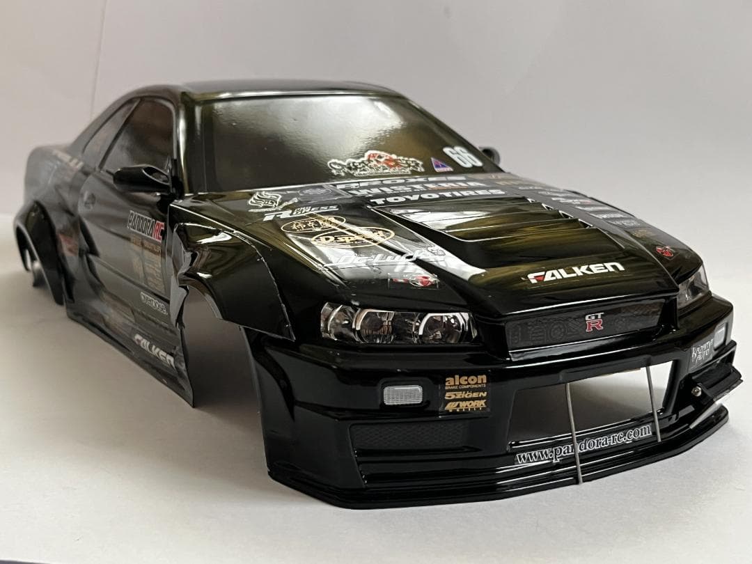タミヤ 1/10 NISMO R34 GT-R Z-tune 塗装済完成ボディ - メルカリ