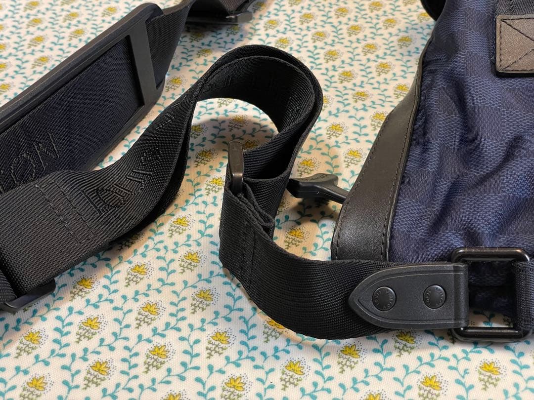 ジ*ニ様 LV ルイヴィトン ダミエ チャレンジカップ ソラーノ ネイビー