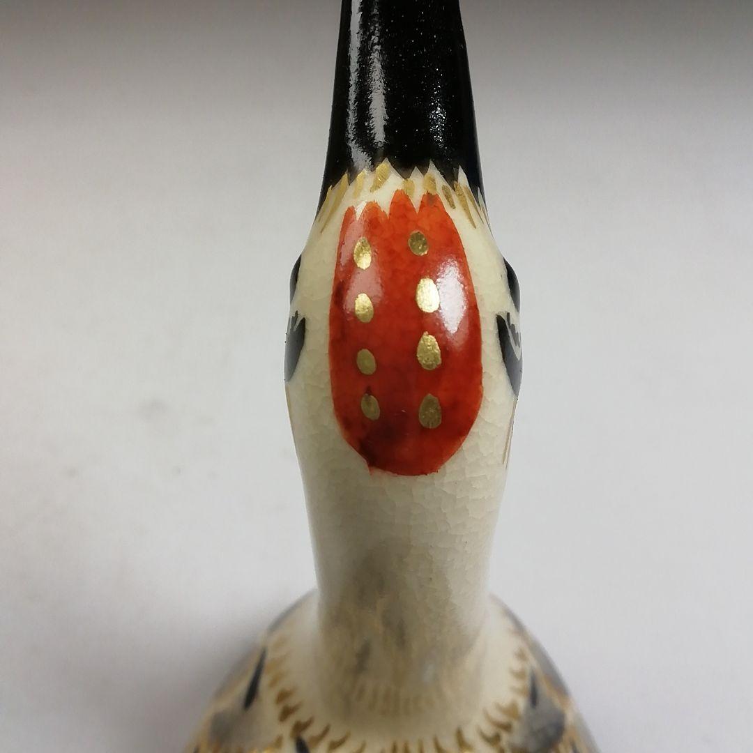 W98 香合 『仁清写 鶴』『平安 手塚桐鳳 造』 共箱 茶道具 - メルカリ