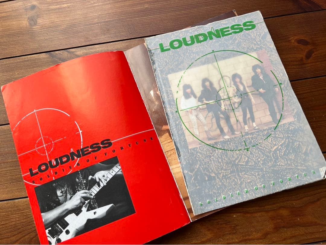 LOUDNESS『SOLDIER OF FORTUNE』スコア 楽譜 - メルカリ