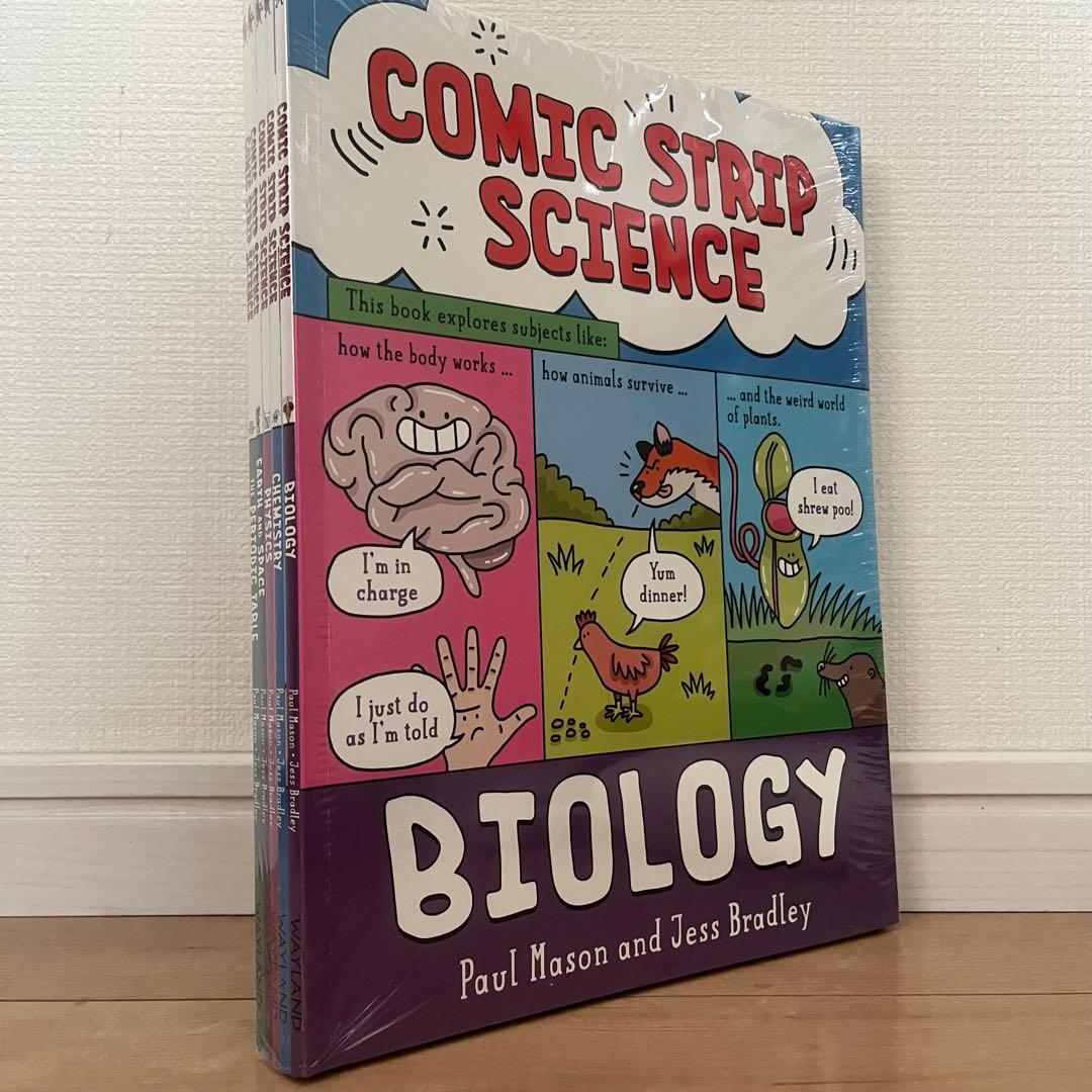 Comic Strip Science 英語グラフィックノーブル 英語漫画 5冊 - メルカリ
