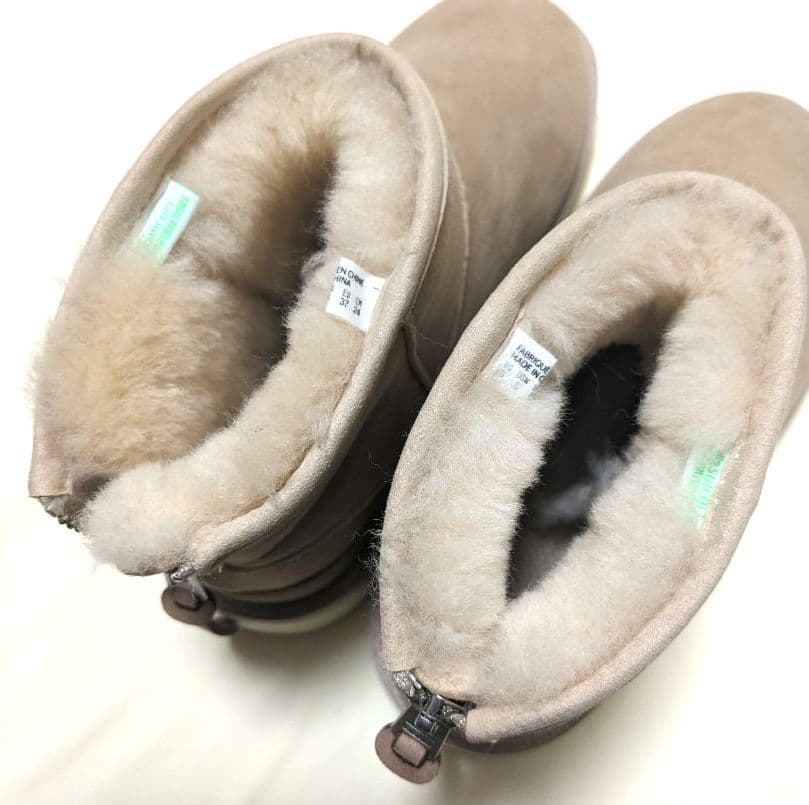 スイコック ムートンブーツ スピックアンドスパン ブーツ 24 ショート 別注