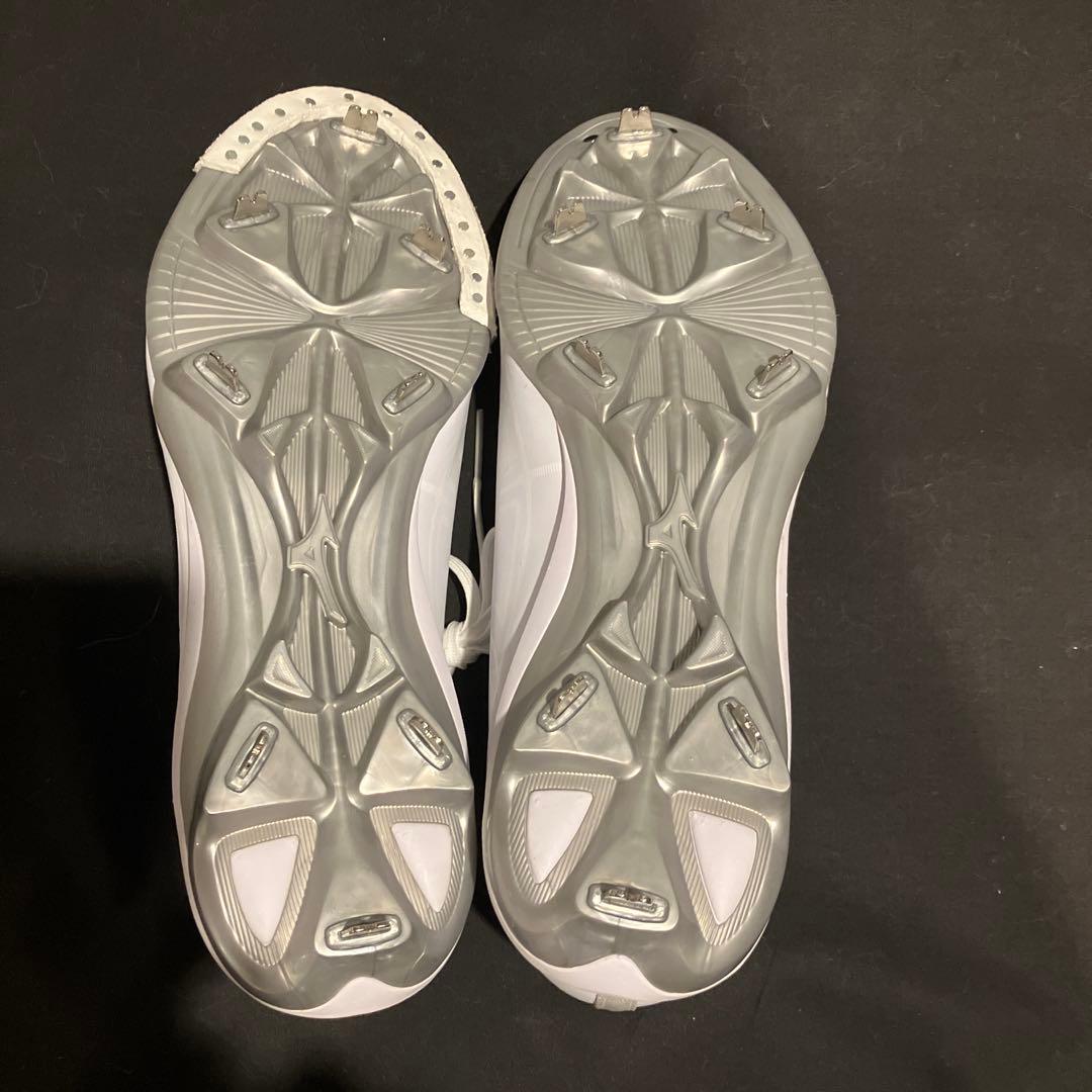 ミズノ 野球スパイクシューズ 金具 28.5cm ライトレボバディー Pカバ付き