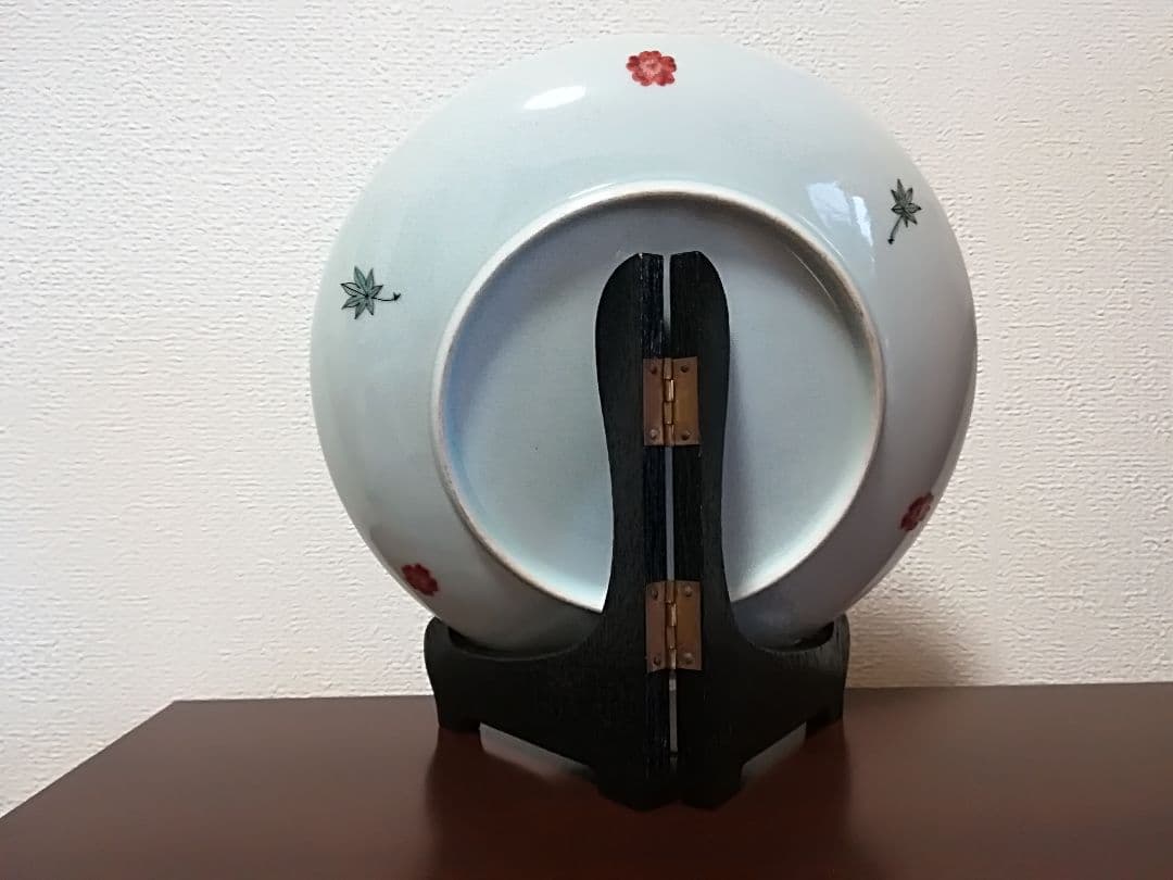 ⭐江戸時代 鍋島藩 御窯絵師 今泉今右衛門の優品 染付色絵磁器 美人図