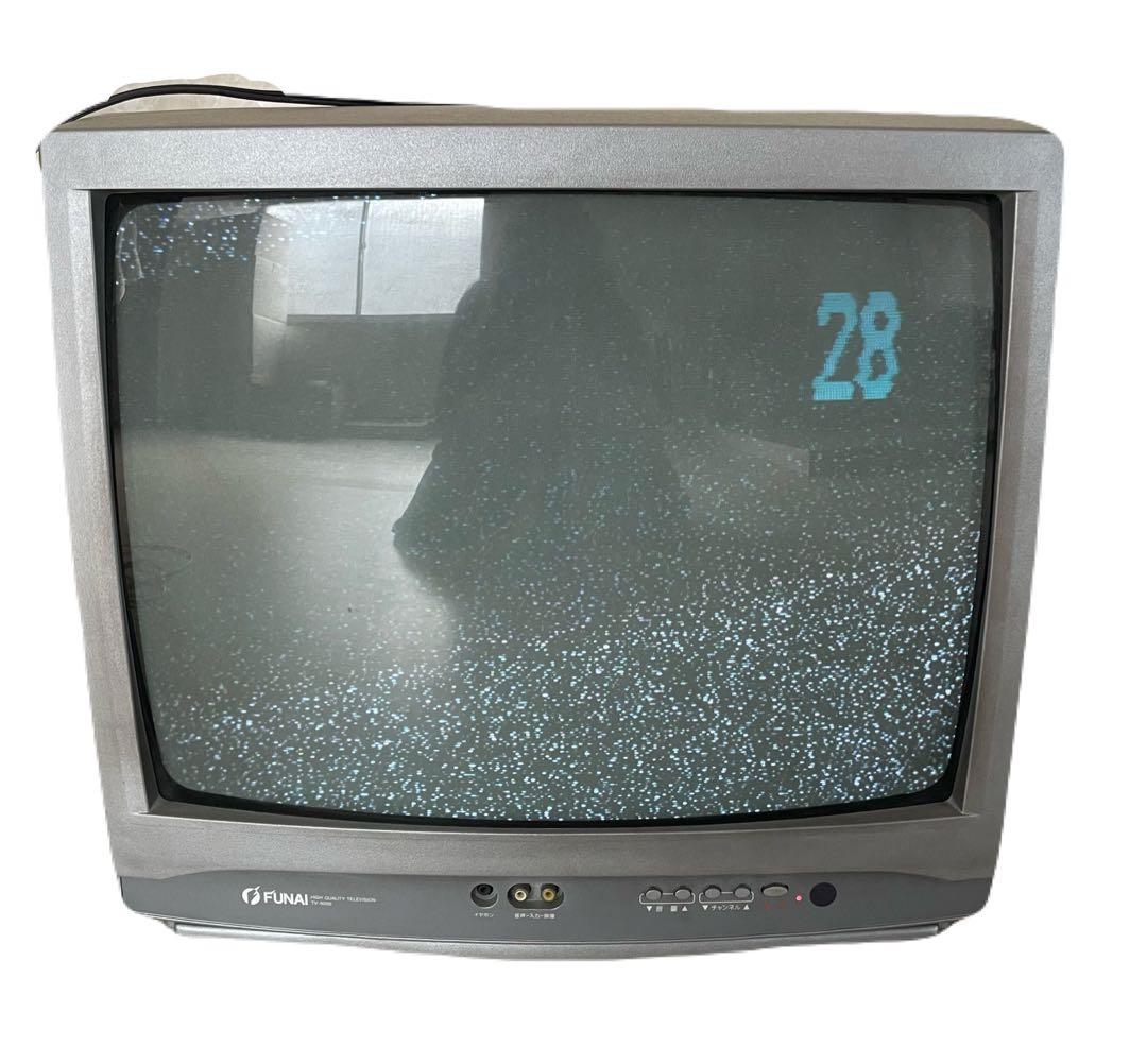 FUNAI TV N-200ブラウン管カラーテレビ 中古 レトロ ブラウン管 - メルカリ