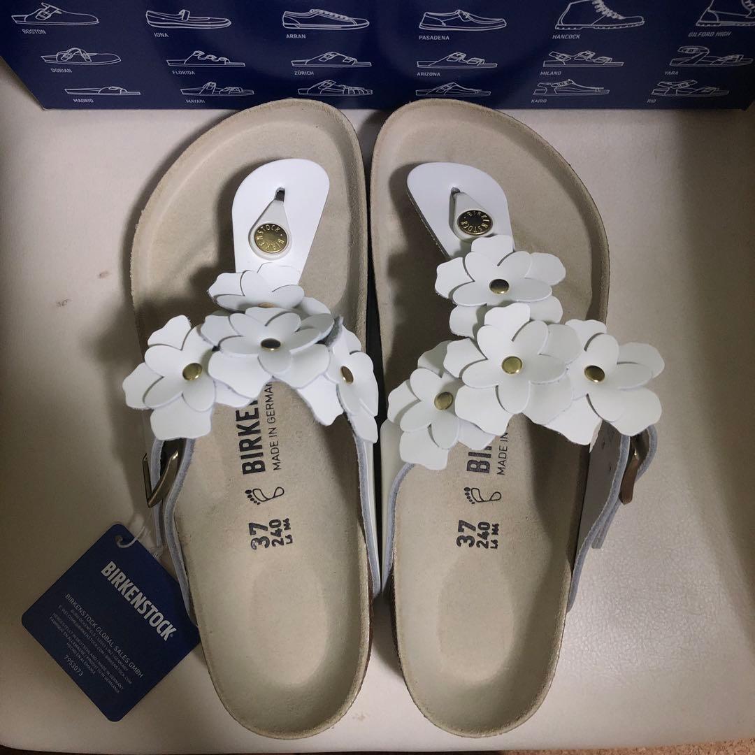 ユナイテッドアローズ別注 ビルケンシュトック ギゼ フラワー サイズ37