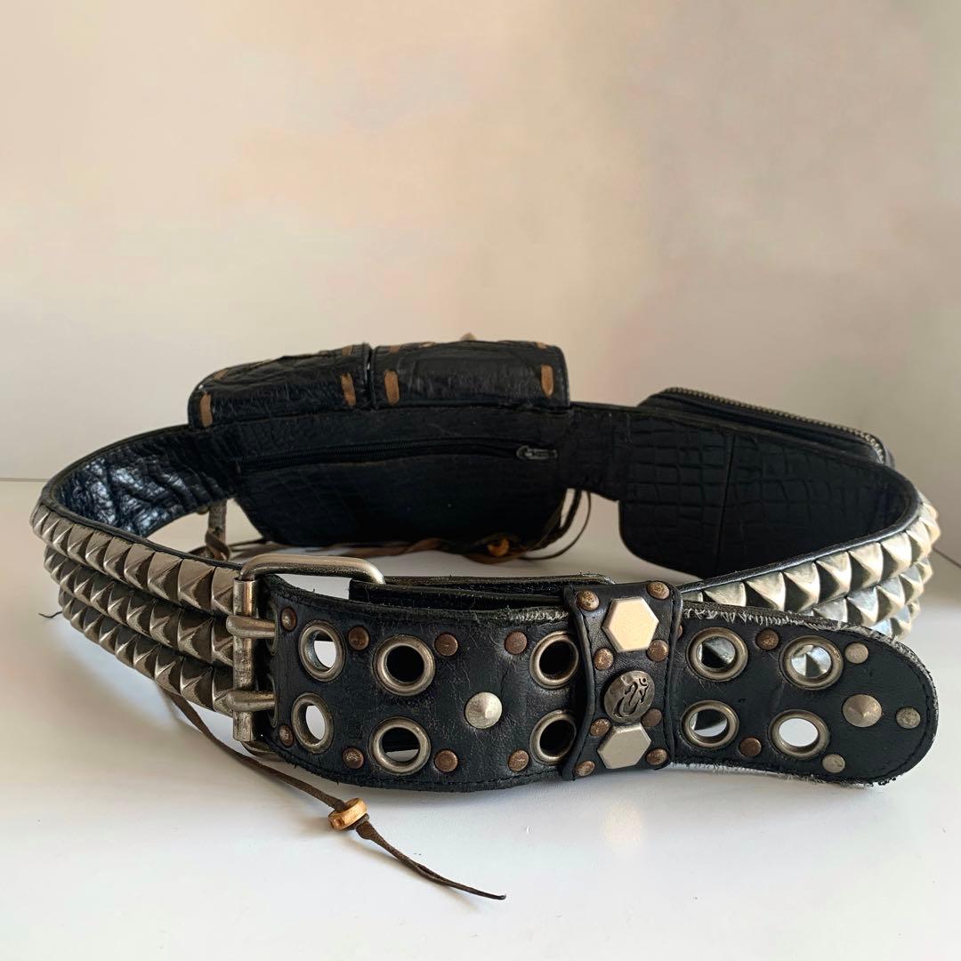 KMRii Snake STUDS WAIST BAG ケムリ ウエスト バッグ - メルカリ