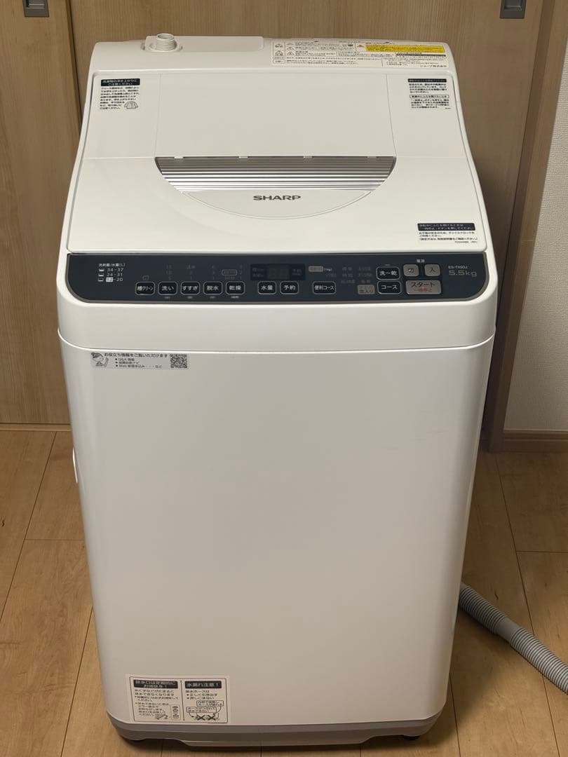 SHARP 洗濯機 ES-TX5DJ 2020年製 給／排水ホース付 楽天市場】洗濯機 排水ホース es-txの通販