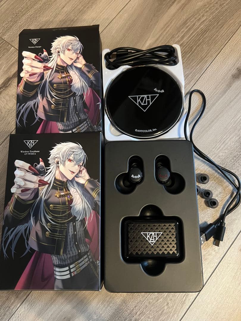 ONKYO 葛葉 ワイヤレスイヤホン&ワイヤレス充電器 - メルカリ