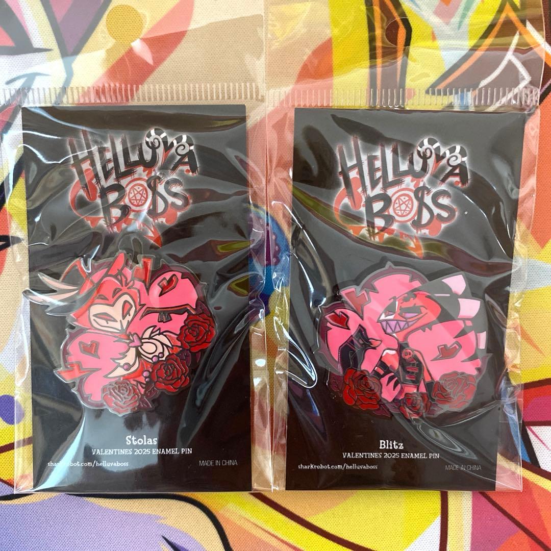 ヘルヴァボス ブリッツ ストラス ピンズ バレンタイン2025 - メルカリ