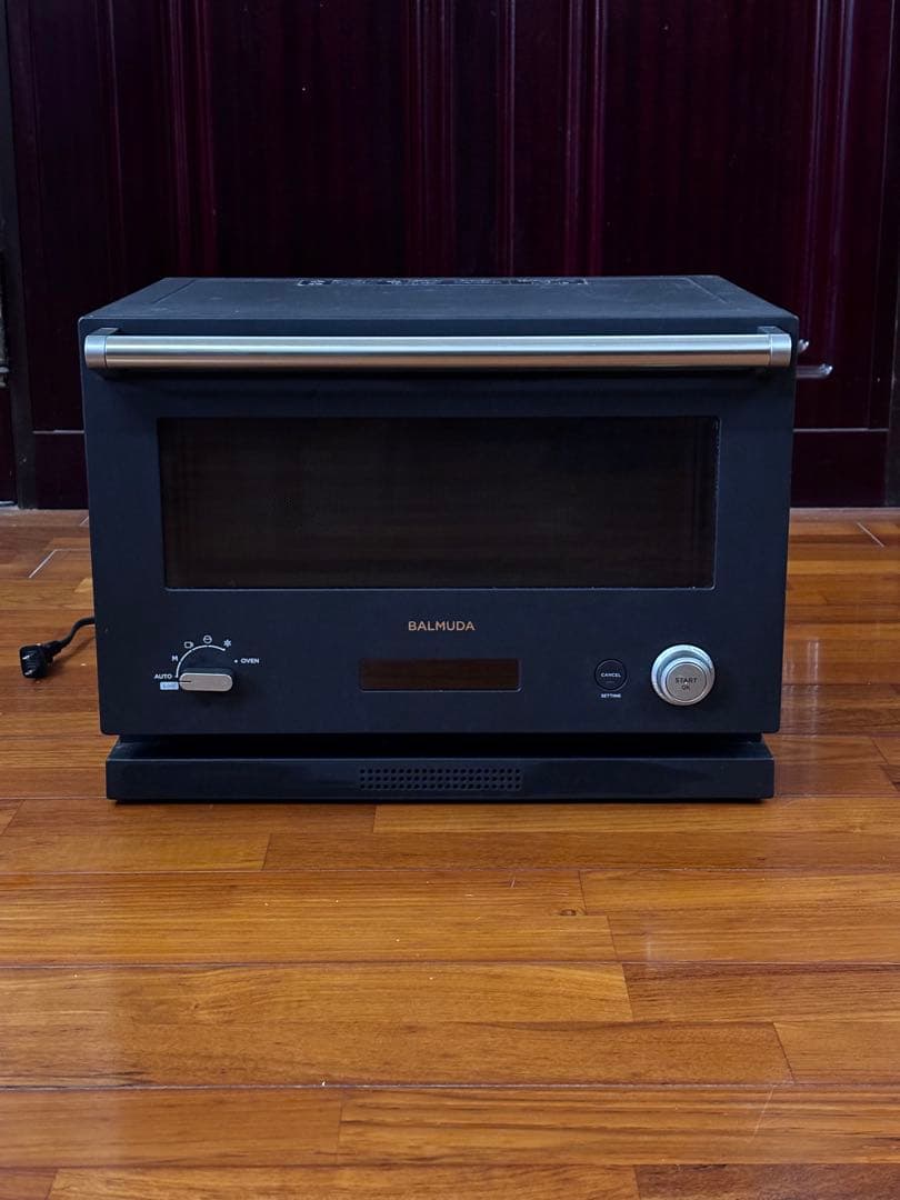 BALMUDA K04A-BK オーブンレンジ　ジャンク品 動作良好】BALMUDA オーブンレンジ K04A-BKブラック2022年製 - メルカリ